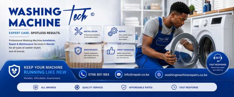 TCL Washing Machines: Estimated Cost of Repairs and Parts in Nairobi