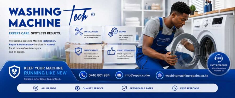TCL Washing Machines: Estimated Cost of Repairs and Parts in Nairobi