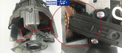 Washing machine brush repair and replacement
